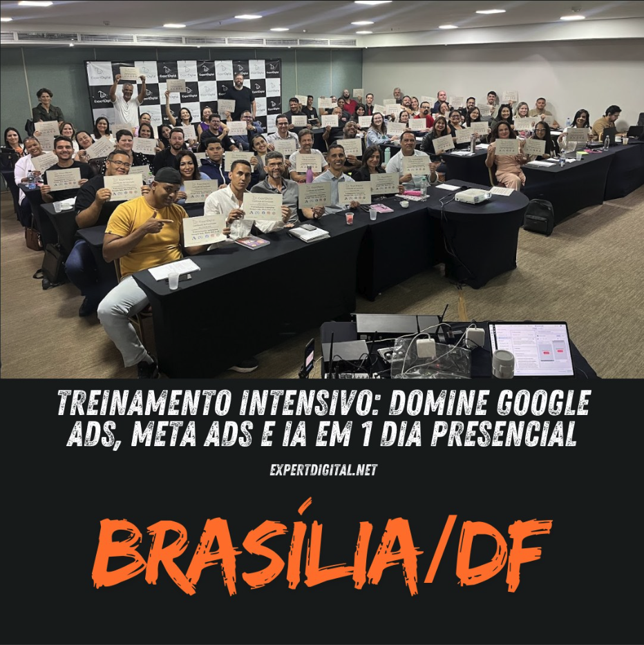 Turma de Tráfego Pago 1 Dia em Brasília/DF