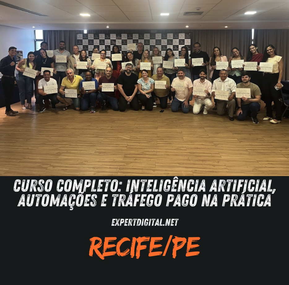 Turma de IA e Automações 3 Dias em Recife/PE
