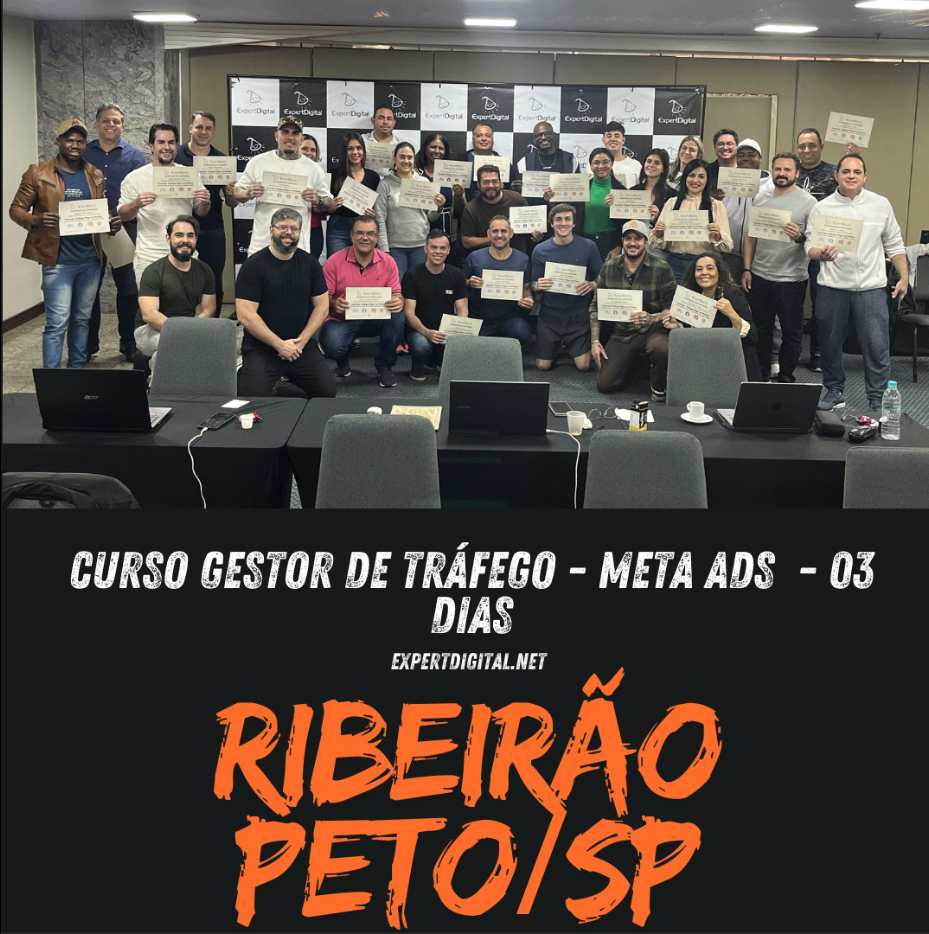 Turma de Meta Ads 3 Dias em Ribeirão Preto/SP