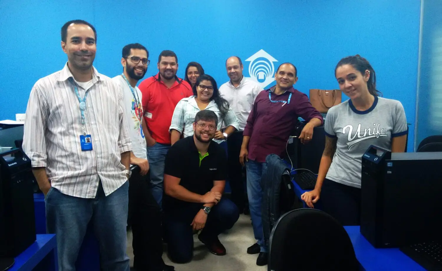 Turma de treinamento in-company na Unifor - Universidade de Fortaleza